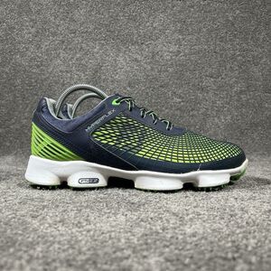 Footjoy FJ Hyperflex FTF 2.0 51007 Mens Size 8.5 M Navy Green Spike Golf Shoes